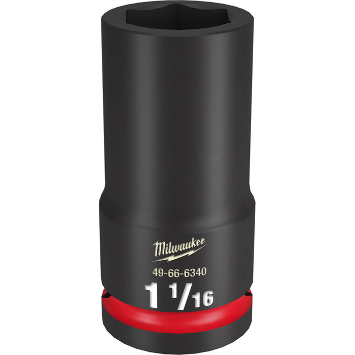 Milwaukee SHOCKWAVE SAE Impact Deep Socket 6-Point
