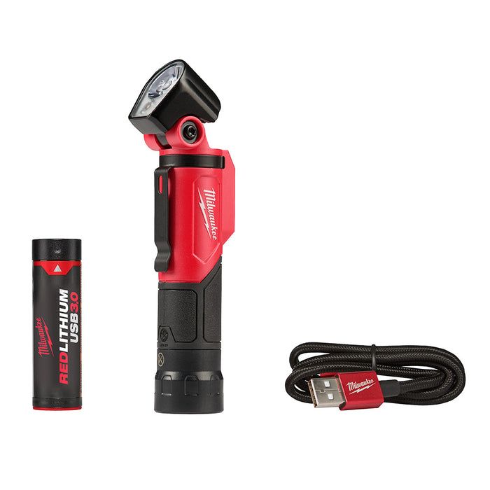 Milwaukee USB Rechargeable Pivoting LED Flashlight