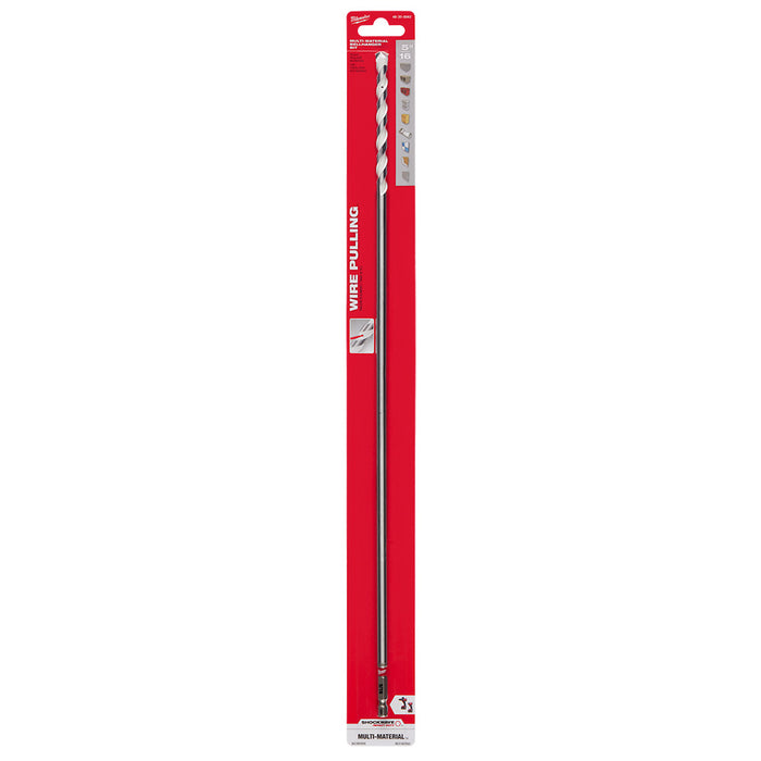 Milwaukee SHOCKWAVE Carbide Bellhanger Multi-Material Bit - 16" x 18"