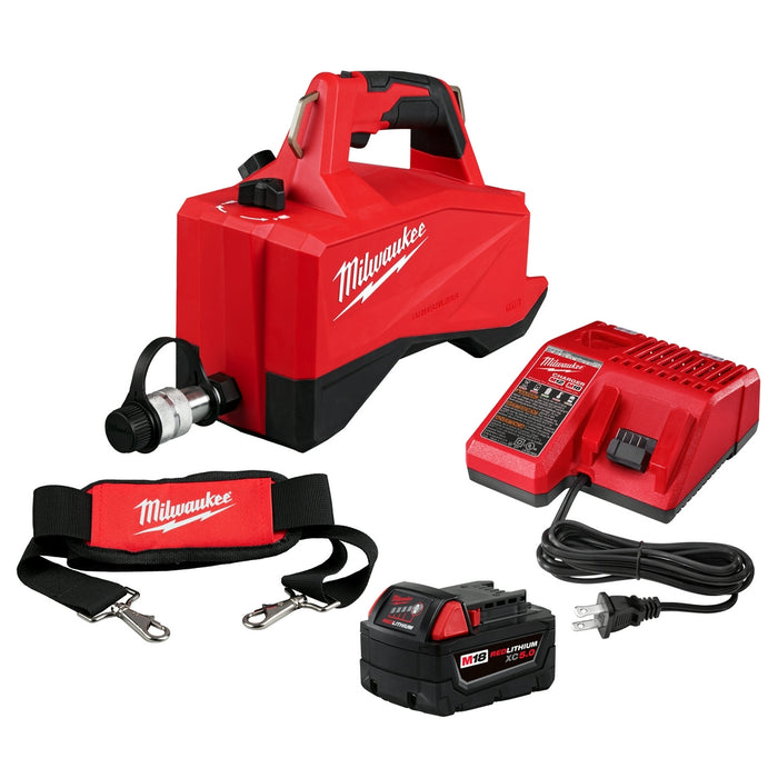 Milwaukee M18™ 60" 3 10,000psi Brushless Single Acting Hydraulic Pump