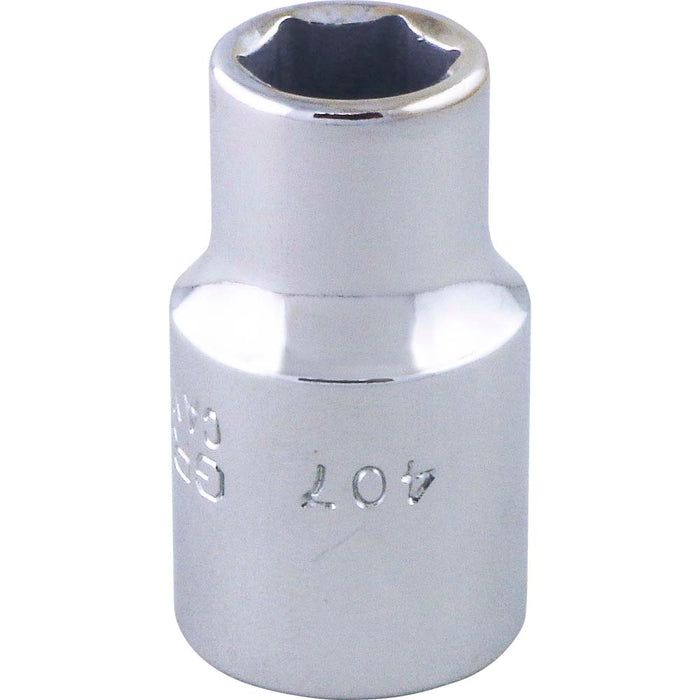 Gray Tools 1/2" Drive, 6 Point Standard Length Chrome SAE Sockets