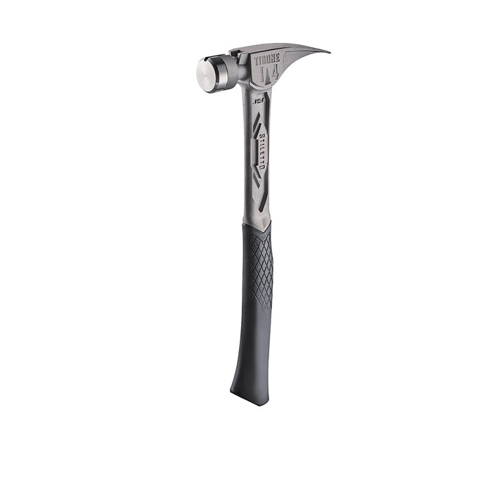 Stiletto® TIBONE™ 14oz Smooth/Curved Titanium Framing Hammer