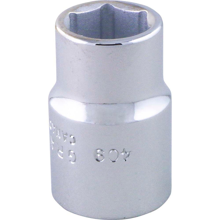 Gray Tools 1/2" Drive, 6 Point Standard Length Chrome SAE Sockets