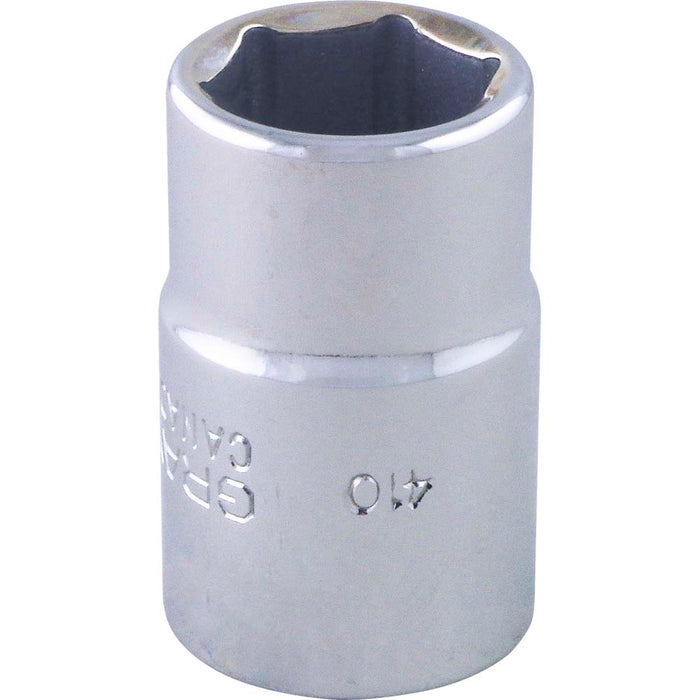 Gray Tools 1/2" Drive, 6 Point Standard Length Chrome SAE Sockets