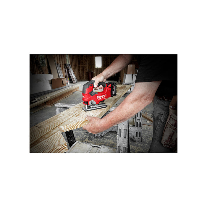 Milwaukee M18 FUEL Cordless D-handle Jig Saw - Tool Only