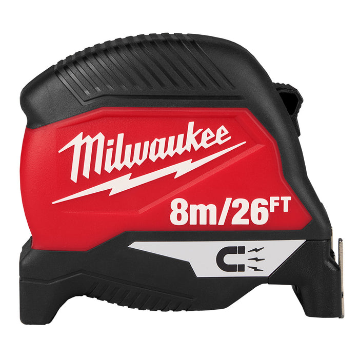 Milwaukee 8m/26ft Magnetic Tape Measure