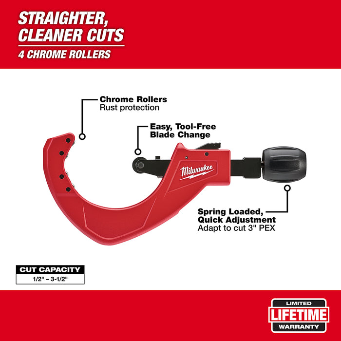 Milwaukee Quick Adjust Copper Tubing Cutter