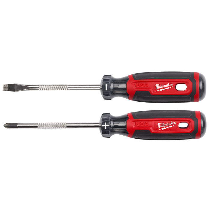 Milwaukee 2 pc. Cushion Grip Screwdriver Set