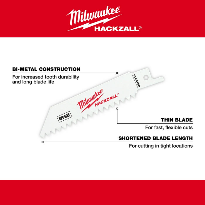 Milwaukee M12 HACKZALL® Bi-Metal Blades