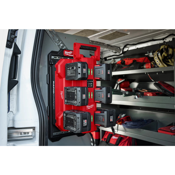 Milwaukee M18 Six Bay Daisy Chain Rapid Charger