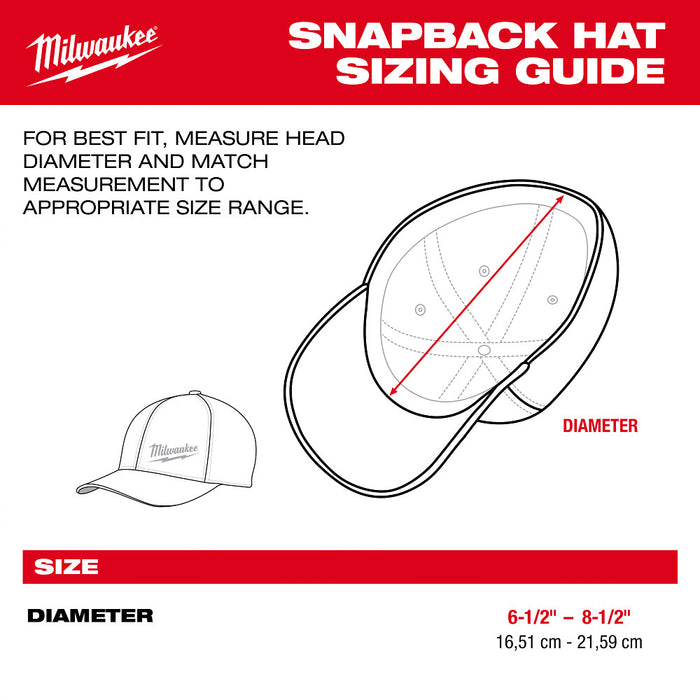 Milwaukee Snapback Bump Cap