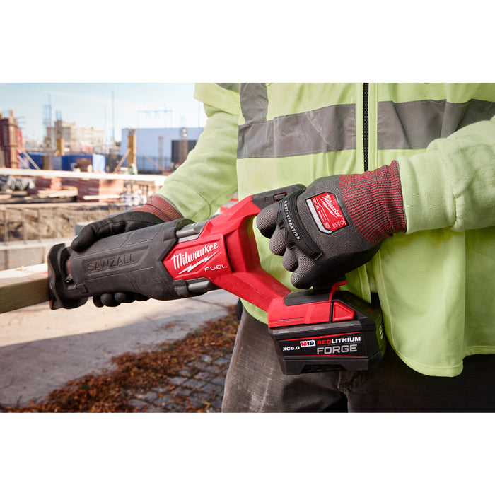 Milwaukee Anti-Vibration A4 Nitrile Dipped Gloves