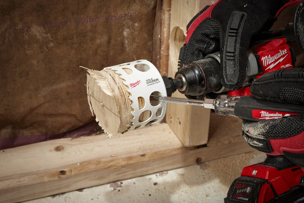 Milwaukee 9 pc. HOLE DOZER Carbide Hole Saw Kit