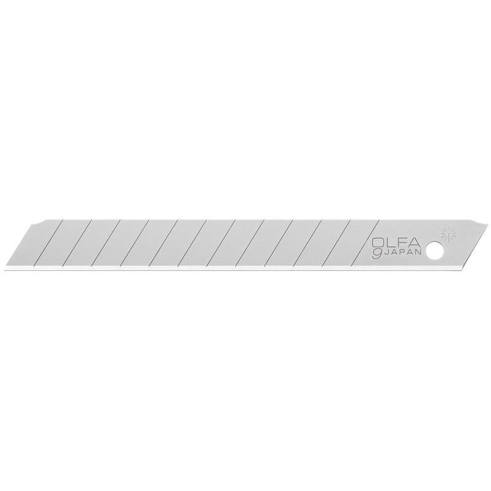 Olfa 10PK AB 9mm Silver Snap Blades