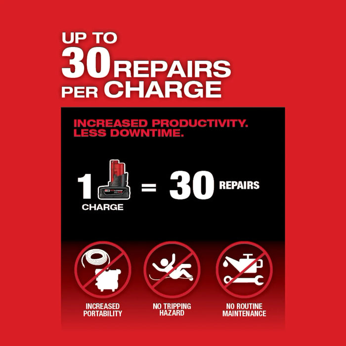 Milwaukee M12 FUEL Low Speed Tire Buffer - Tool Only