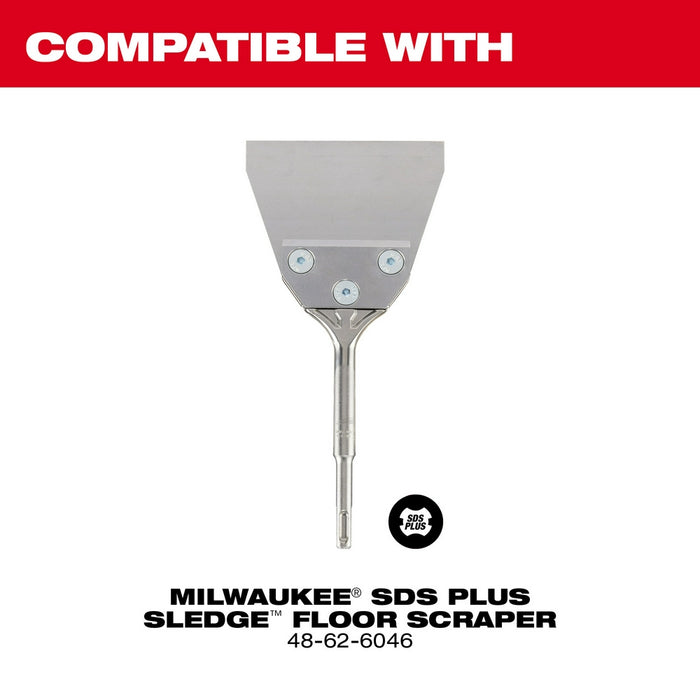 Milwaukee SDS Plus Floor Scraper Replacement Kit