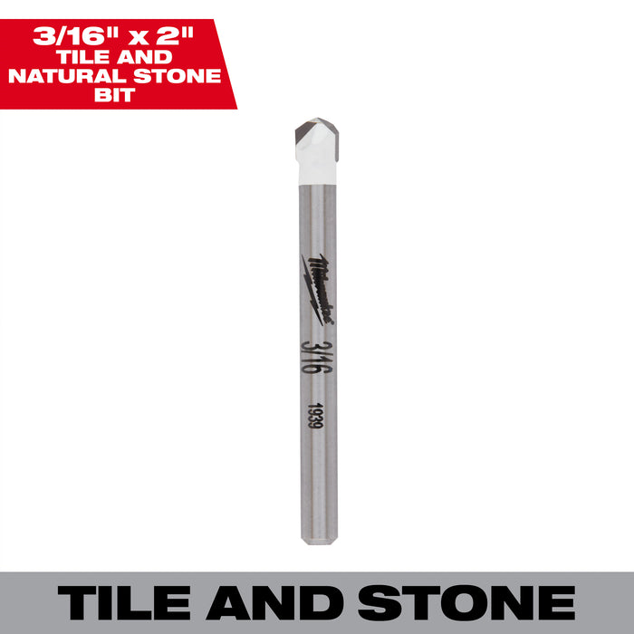 Milwaukee Tile & Natural Stone Bits