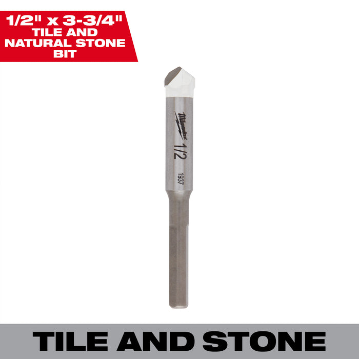 Milwaukee Tile & Natural Stone Bits