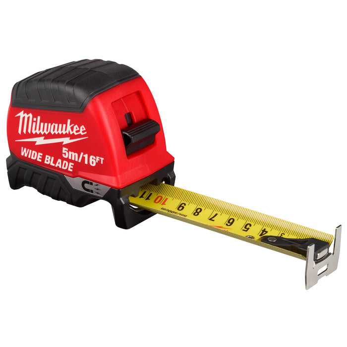 Milwaukee 5m/16ft Wide Blade Magnetic Tape Measure