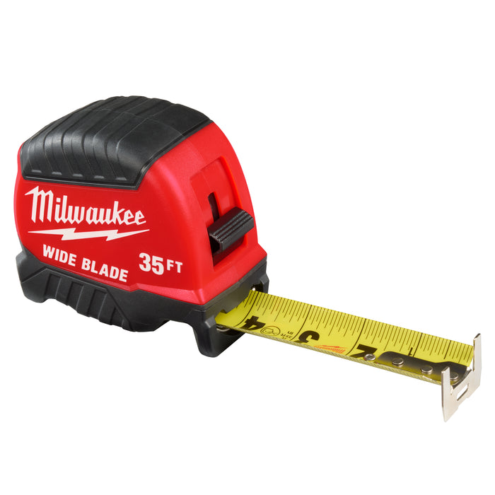 Milwaukee 35ft Wide Blade Tape Measure