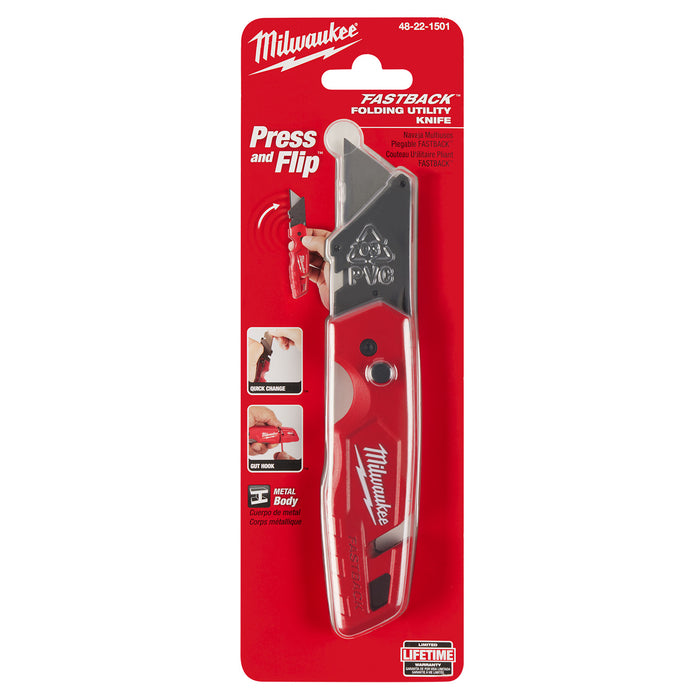 Milwaukee FASTBACK Folding Utility Knife