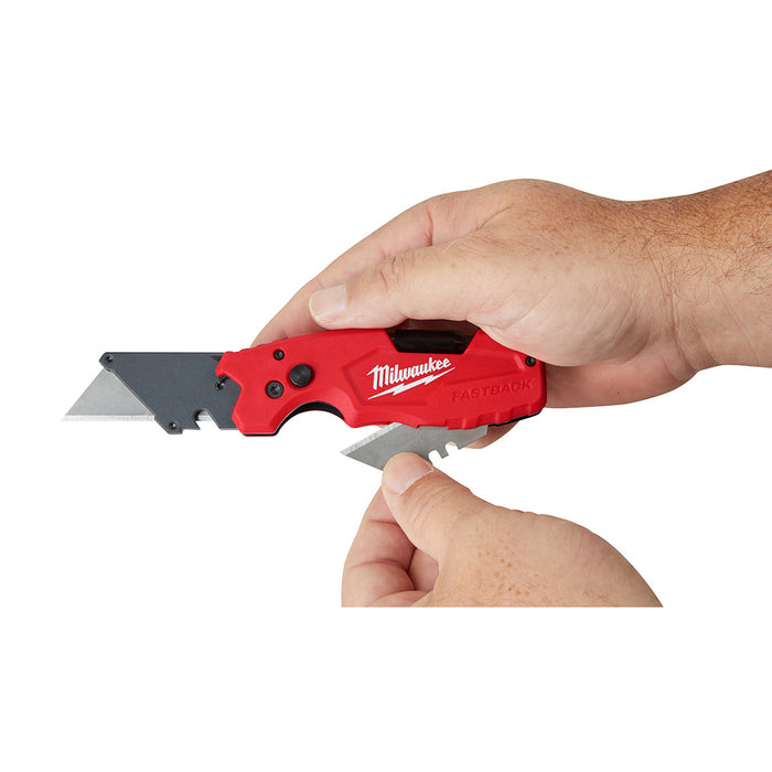 Milwaukee FASTBACK 6-in-1 Folding Utility Knife