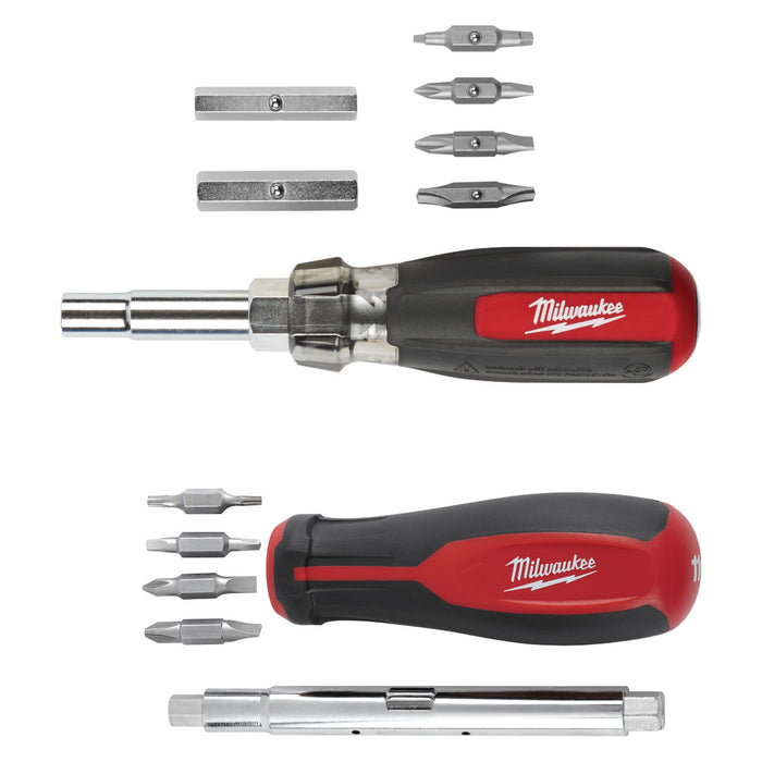Milwaukee 13-in-1 Cushion-Grip Screwdriver with ECX