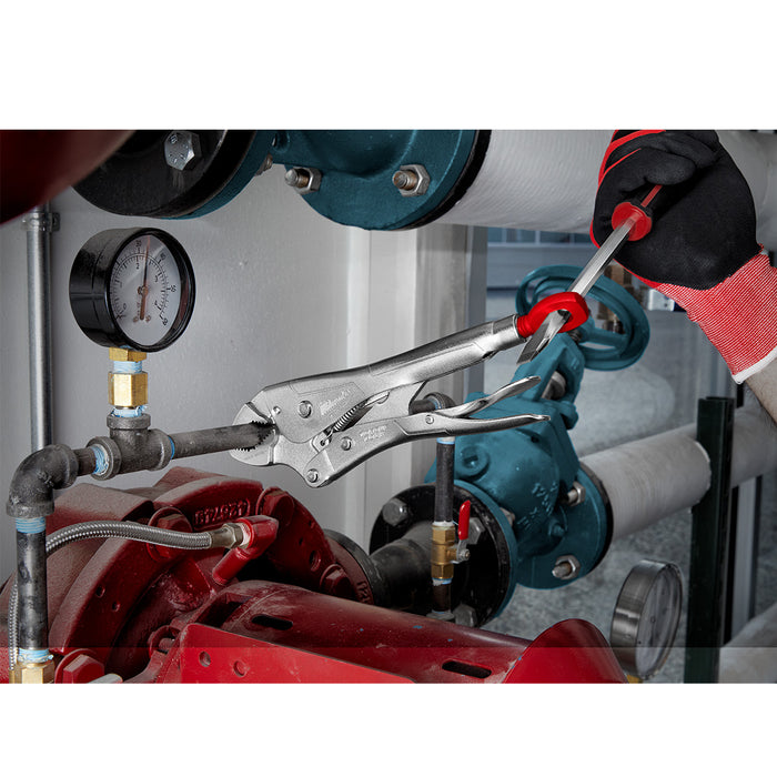 Milwaukee 10" TORQUE LOCK Curved Jaw Locking Pliers