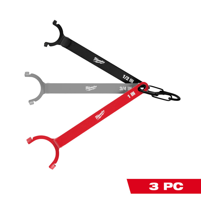 Milwaukee 3 pc. Locknut Wrench Set