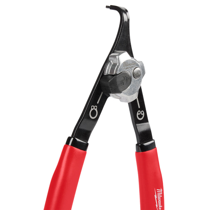 Milwaukee .038" Convertible Snap Ring Pliers - 18°