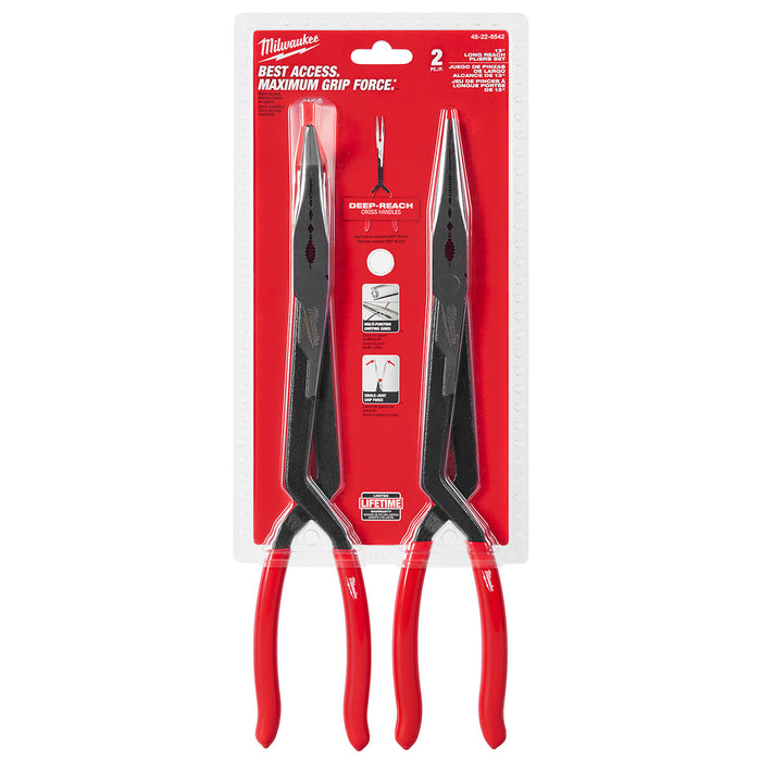 Milwaukee 2 pc. Long Reach Pliers Set