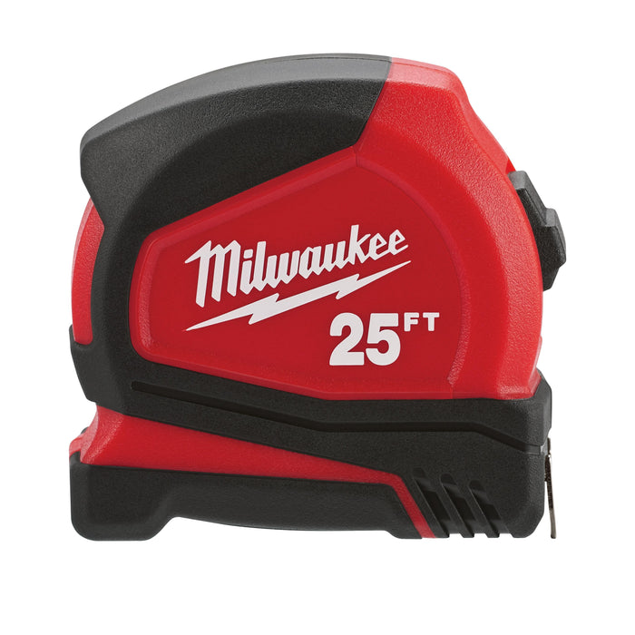 Milwaukee 25 ft. Compact Tape Measure (2 Pack)