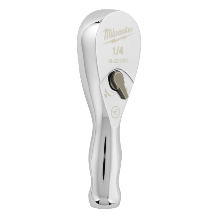 Milwaukee 1/4" Drive Stubby 3" Ratchet