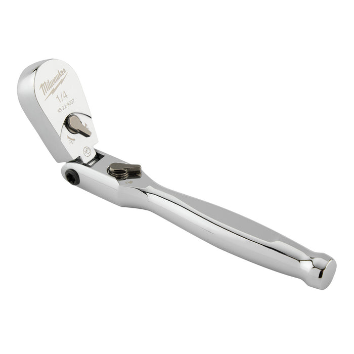 Milwaukee 1/4" Drive 6" Flex Head Ratchet
