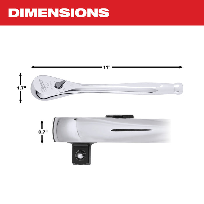 Milwaukee 1/2" Drive Ratchet
