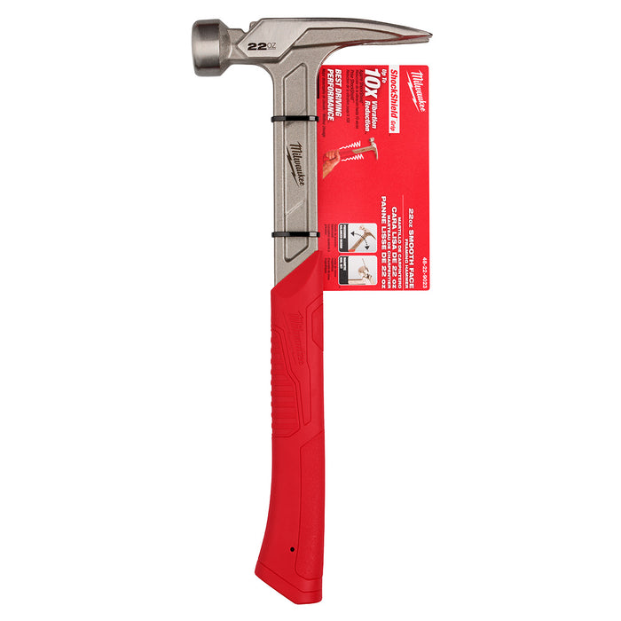 Milwaukee 22 oz. Smooth Face Framing Hammer