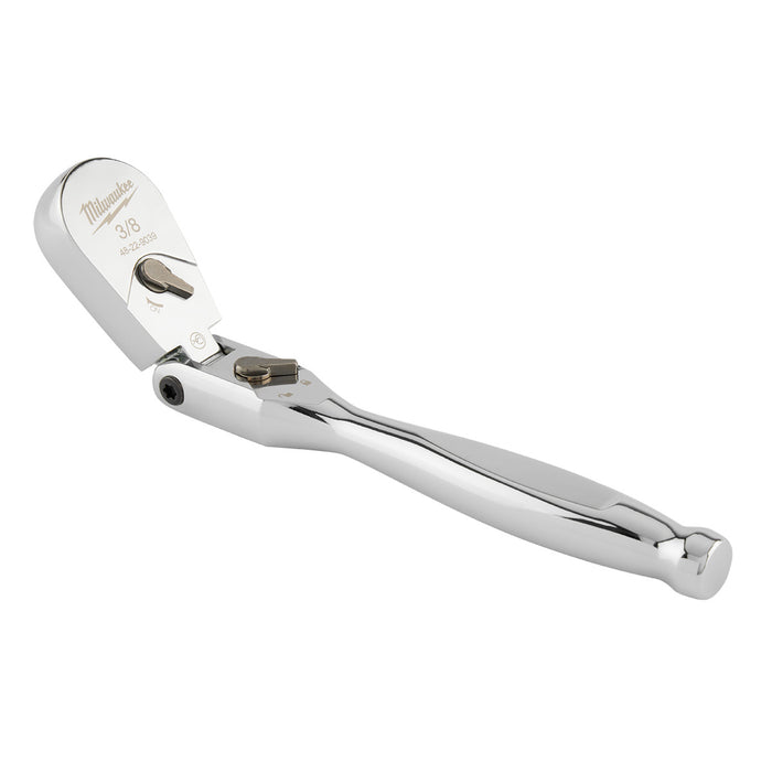 Milwaukee 3/8" Drive 9" Flex Head Ratchet