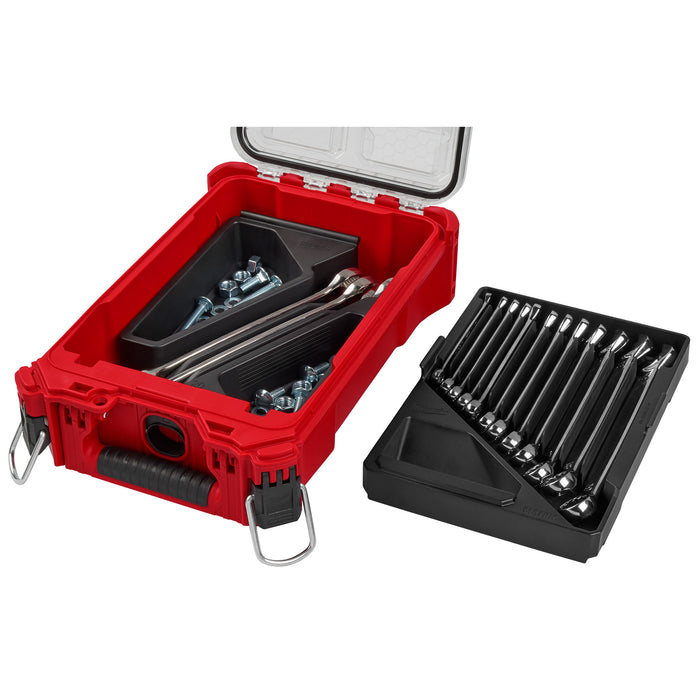 Milwaukee 15 pc. Metric Combination Wrench Set w/ PACKOUT™ Compact Organizer