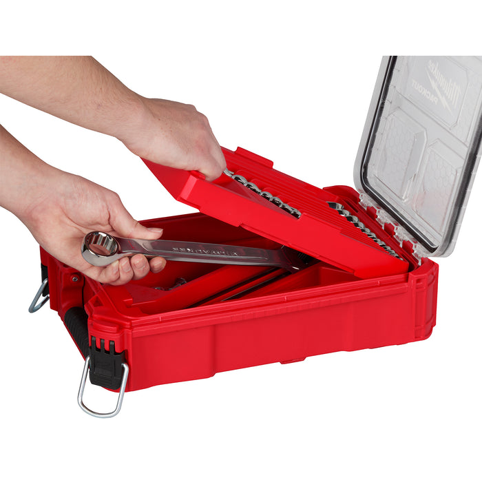 Milwaukee 15 pc. SAE Combination Wrench Set w/ PACKOUT™ Compact Organizer