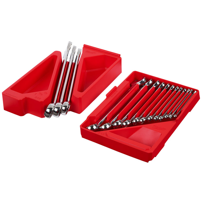 Milwaukee 15 pc. SAE Combination Wrench Set w/ PACKOUT™ Compact Organizer