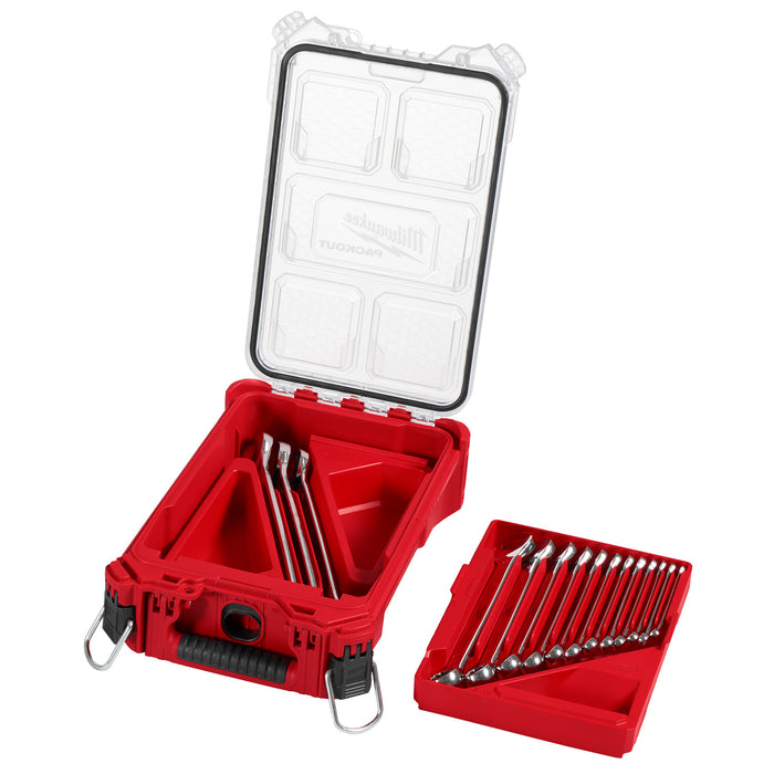 Milwaukee 15 pc. SAE Combination Wrench Set w/ PACKOUT™ Compact Organizer