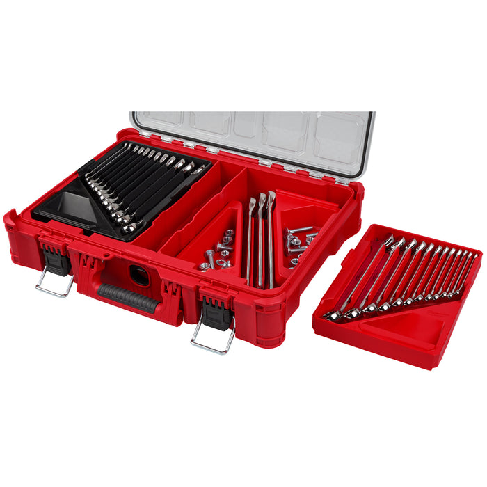 Milwaukee 30 pc. Metric & SAE Combination Wrench Set w/ PACKOUT Organizer