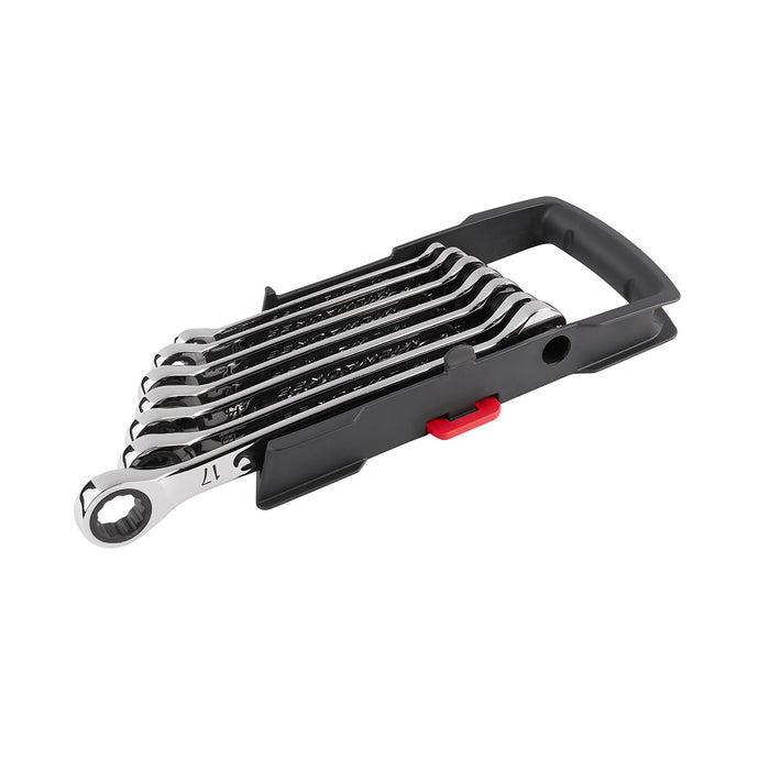 Milwaukee 7 pc. Ratcheting Combination Wrench Set - Metric
