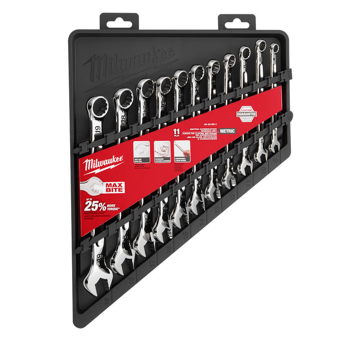 Milwaukee 11 pc. Metric Combination Wrench Set