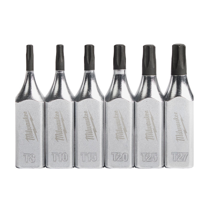 Milwaukee 6 pc. 1/4" Drive TORX Bit Socket Set