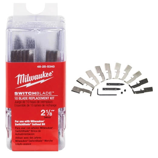 Milwaukee SWITCHBLADE 10 Blade Replacement Kit — Interline Wholesale ...
