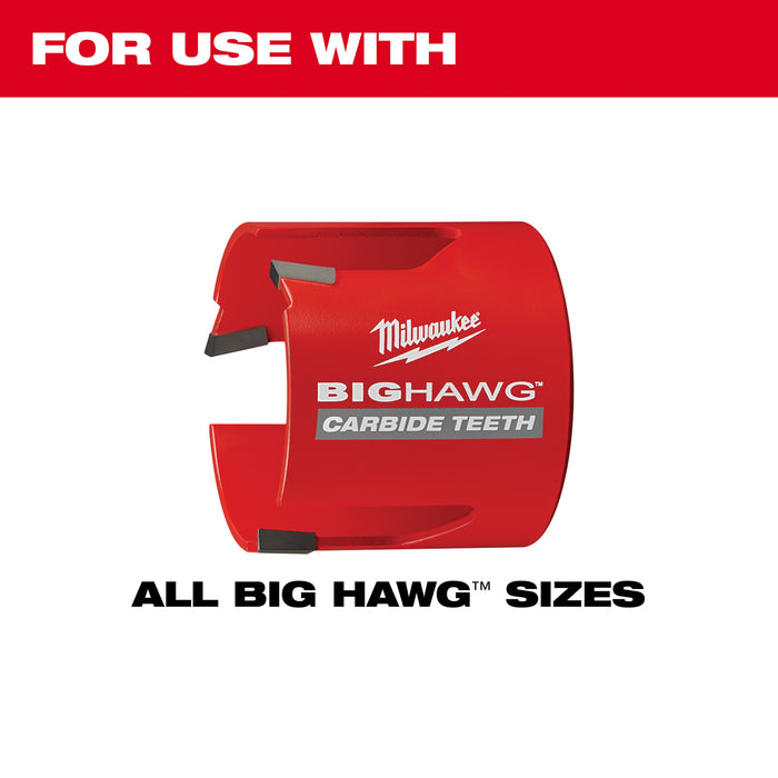 Milwaukee BIG HAWG with Carbide Teeth Clean Wood Pilot Bit