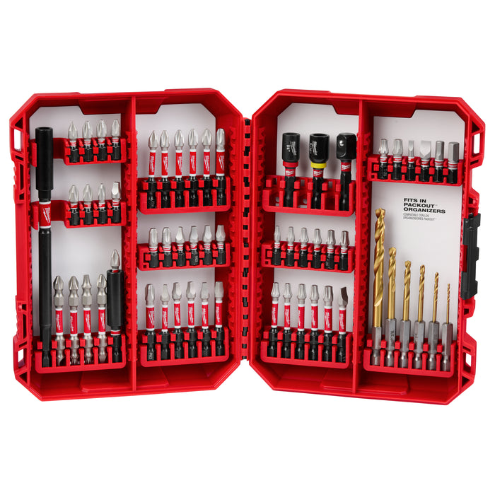 Milwaukee 60 pc. SHOCKWAVE Impact Duty Drill & Drive Set