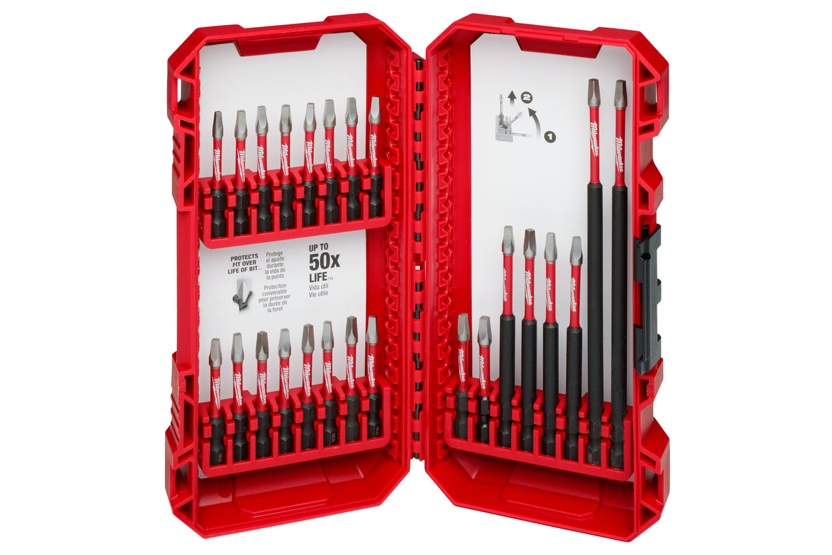 Milwaukee Shockwave 24 pc. Impact Driver Bit Set — Interline Wholesale ...