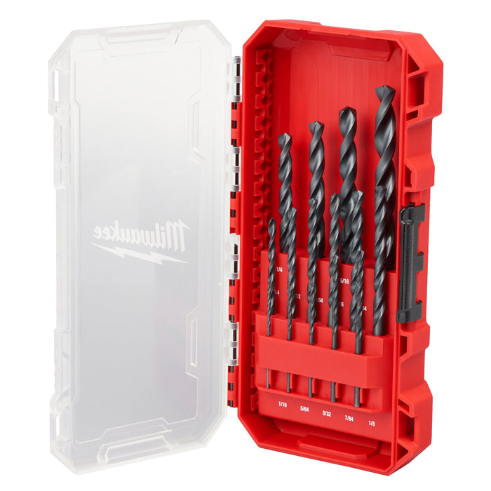 Milwaukee 15 pc.THUNDERBOLT Black Oxide Drill Bit Set